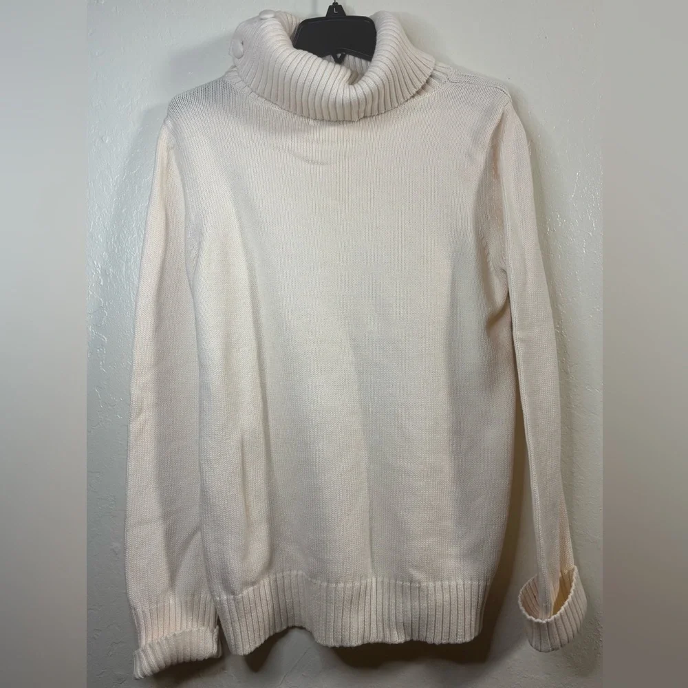 Banana Republic Cream Cowl Neck Sweater